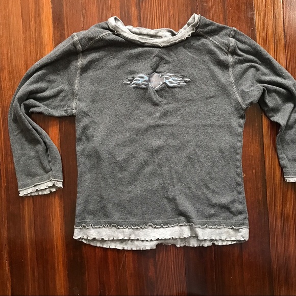 Harley-Davidson Tops - ▪️ vintage //  gray Harley long sleeve shirt ▪️